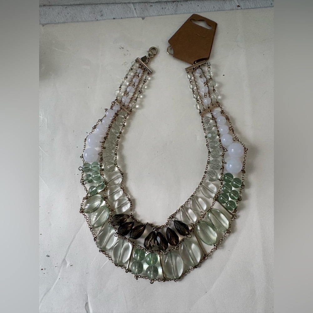 Banana Republic Multi-Color Beaded Necklace
